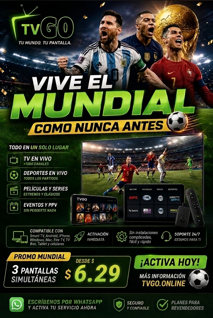 Mundo Go tvgo.online | TV en vivo, películas y series
